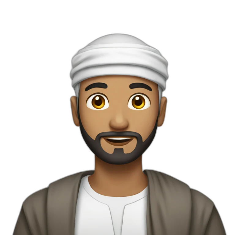 Muslim man emoji