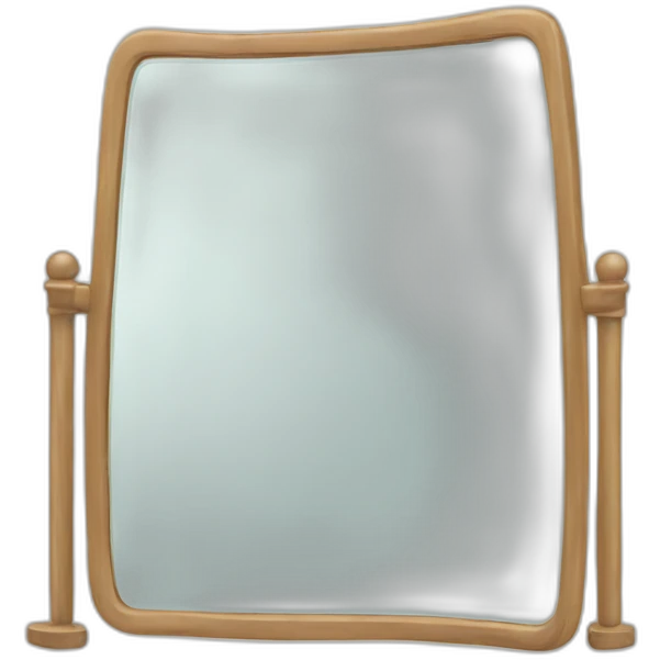 standing mirror emoji