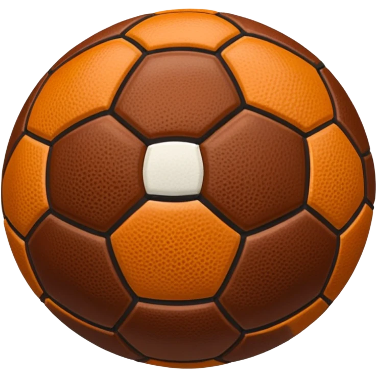 create an icon inspired by airbnb category icons - it should be a football emoji