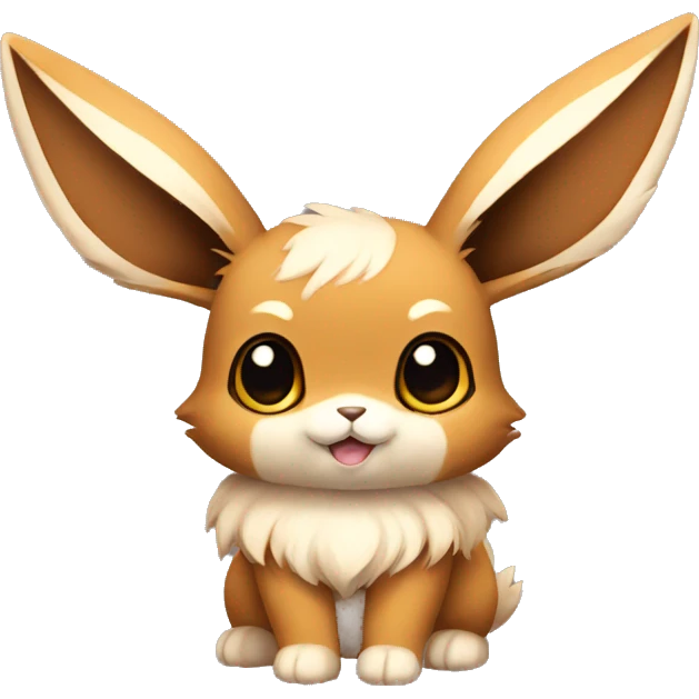 Eevee-Bunny full body emoji