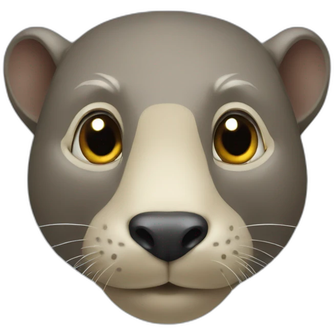 Loutre sur éléphant emoji