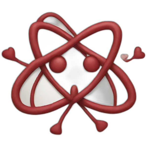 Atomic heart emoji
