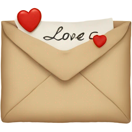love letter emoji