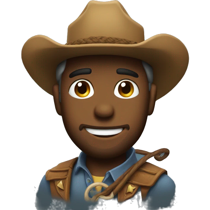 cowboy with a lasso emoji