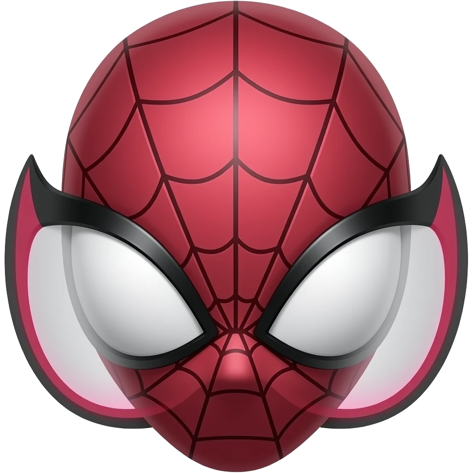 Gwen spiderverse mask emoji