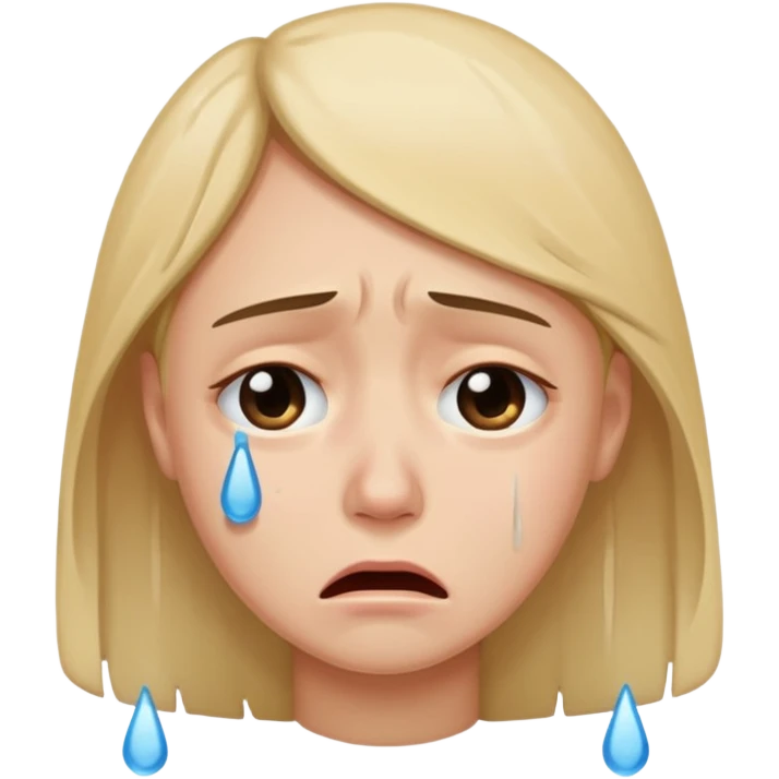 Crying emoji