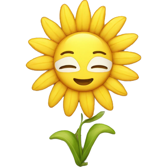 le soleil emoji