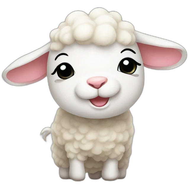 Lamb+bunny emoji
