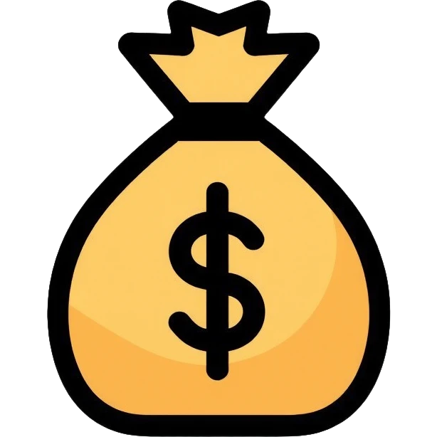 money bag with dollar sign emoji