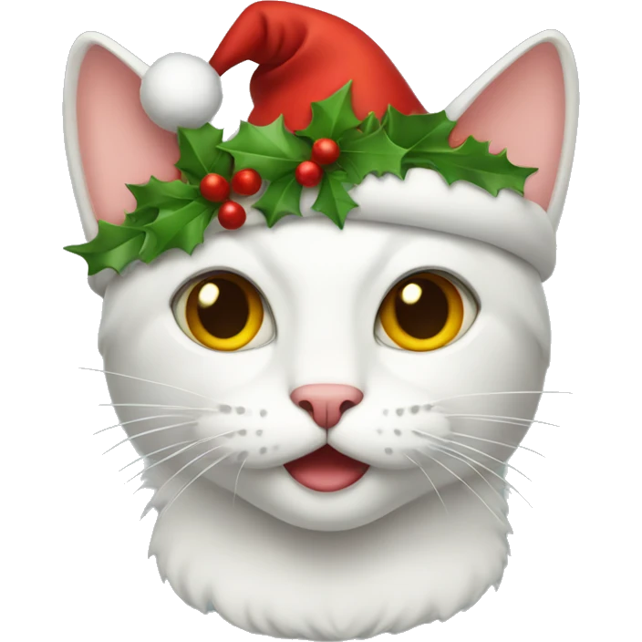 Christmas cat  emoji