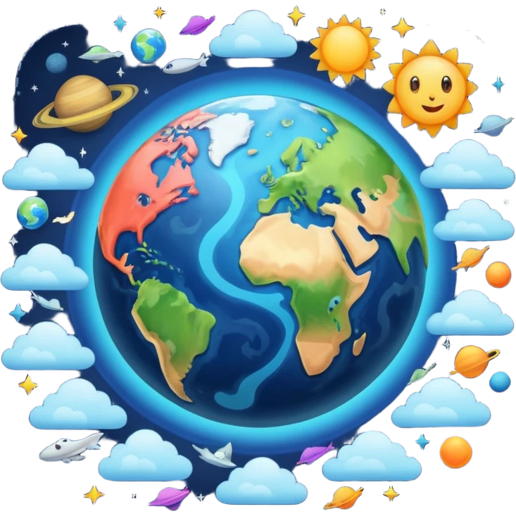 Évolution atmosphère terrestre et la vie emoji