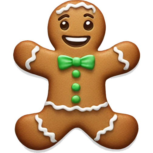 Gingerbread cookies  emoji
