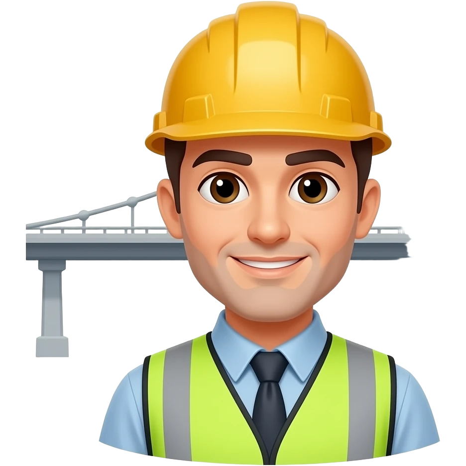 Highway and bridge engineer emoji