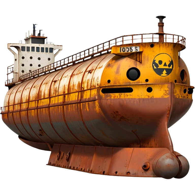 oil tanker side view emoji