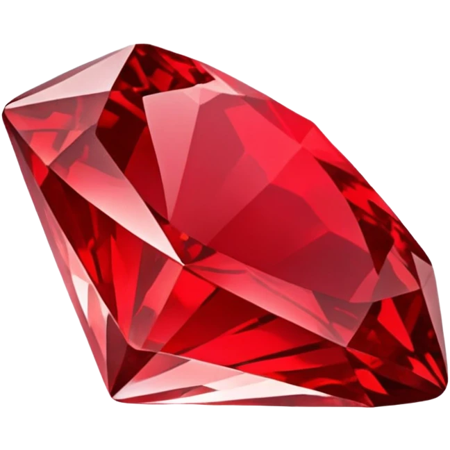 Red gem emoji