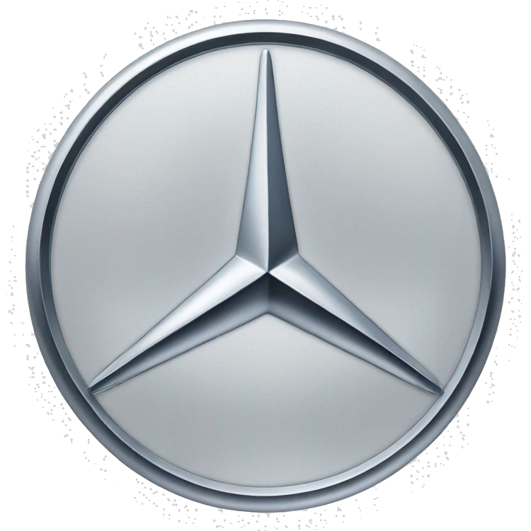 Mercedes benz logo emoji