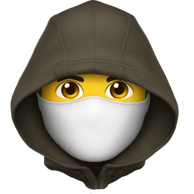 Bandit cagoule  emoji