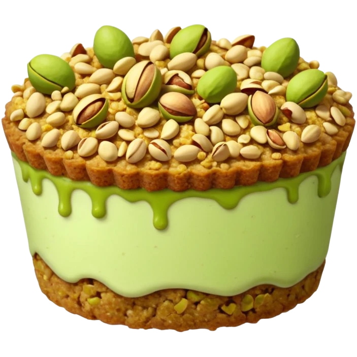 Pistachio Crumble Cakes emoji