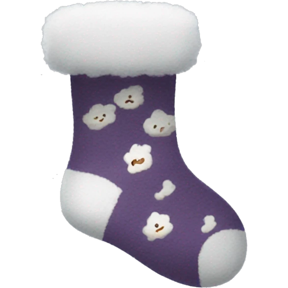 Fluffy socks emoji