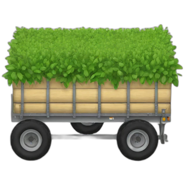 Agricultural Trailer emoji