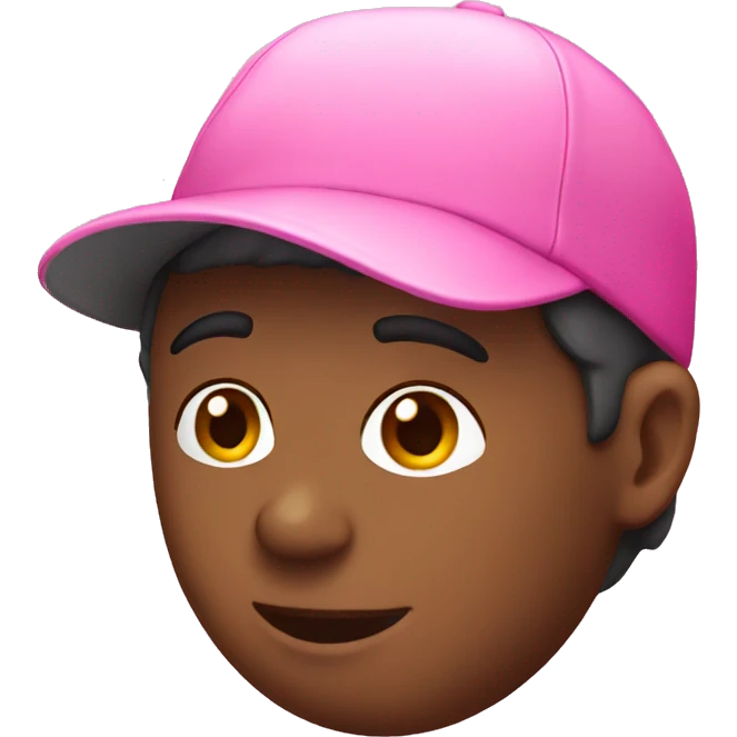 pink hat emoji