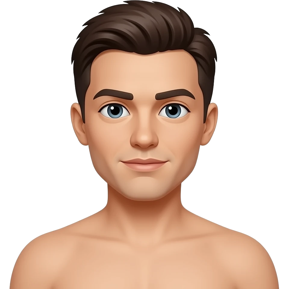 body emoji where chest is zoomed in emoji