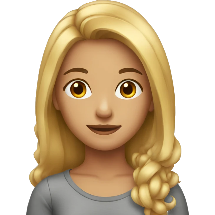 young woman emoji