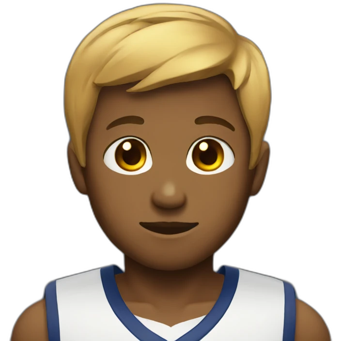 Boy who is a player emoji