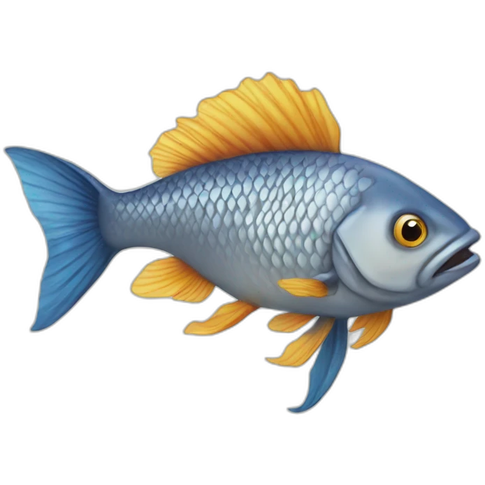 Fish horse emoji