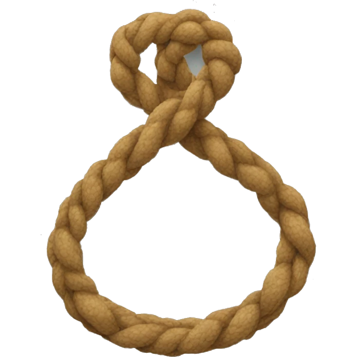 Corde pendue  emoji