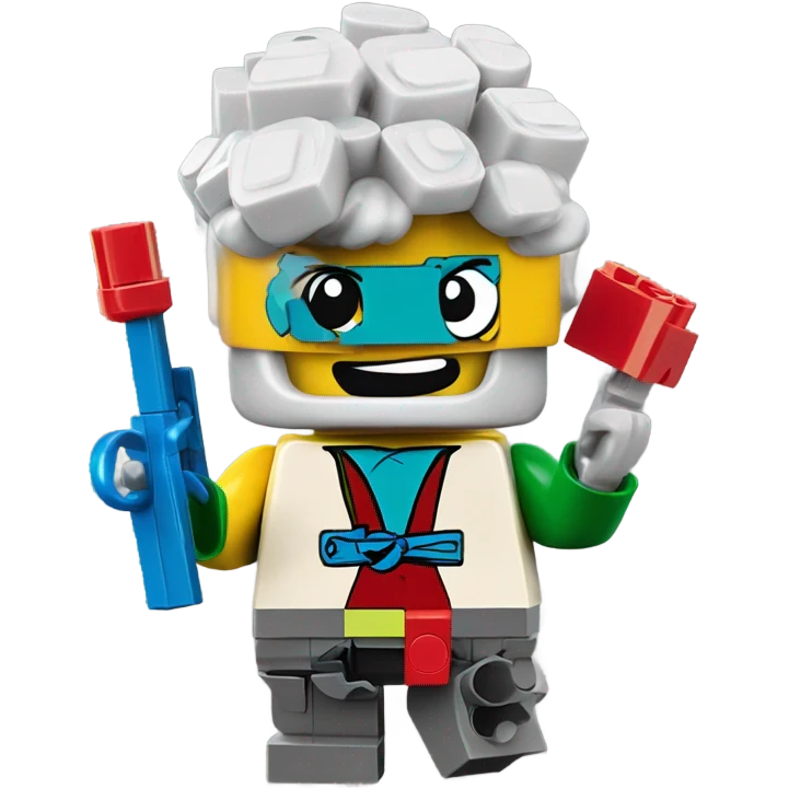 Lego figure emoji