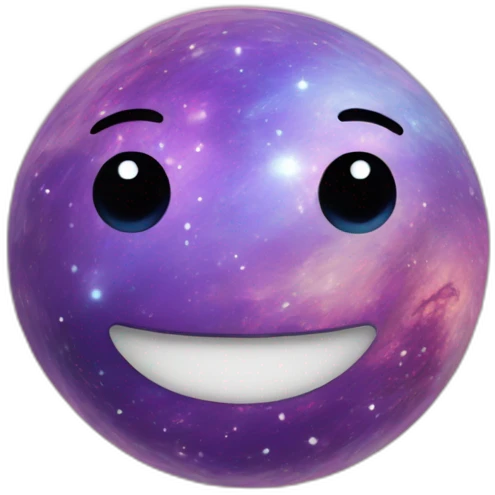 Galaxy happy emoji