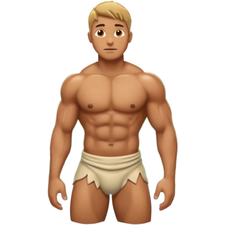 Men naked sexy emoji