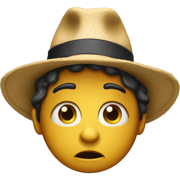 crying with hat emoji