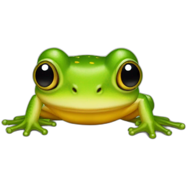 Mango frog emoji