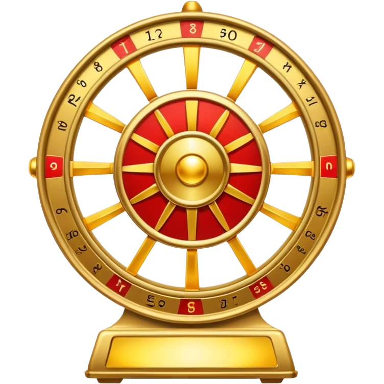 The fortune wheel Tarot Card emoji