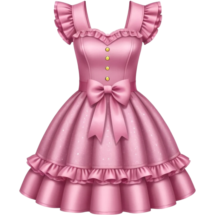 Lolita dress,glitter and sparkly emoji