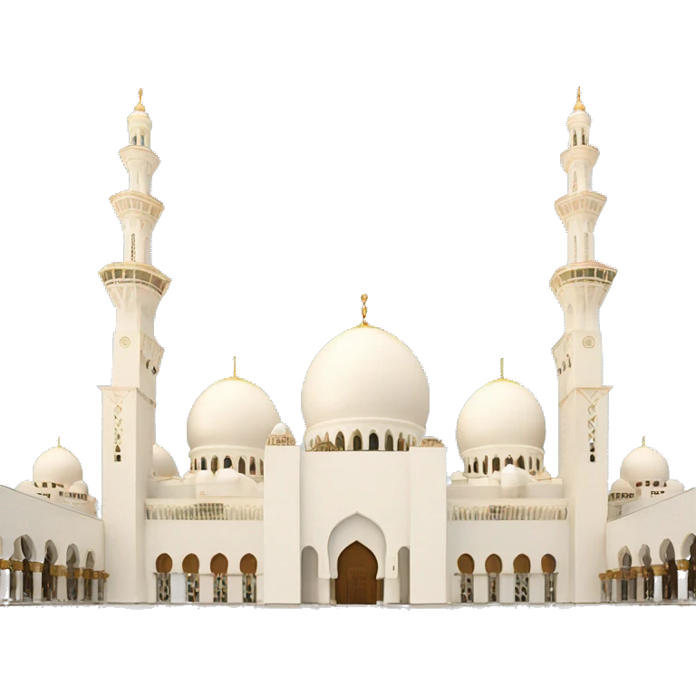 Grand Mosque Abu Dhabi emoji