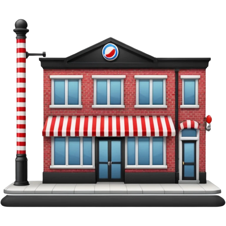 Barbershop building image emoji
