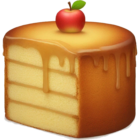 apple cake emoji