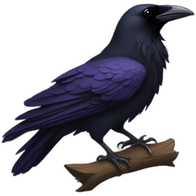 Raven emoji