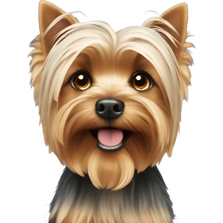 Yorkshire terrier emoji