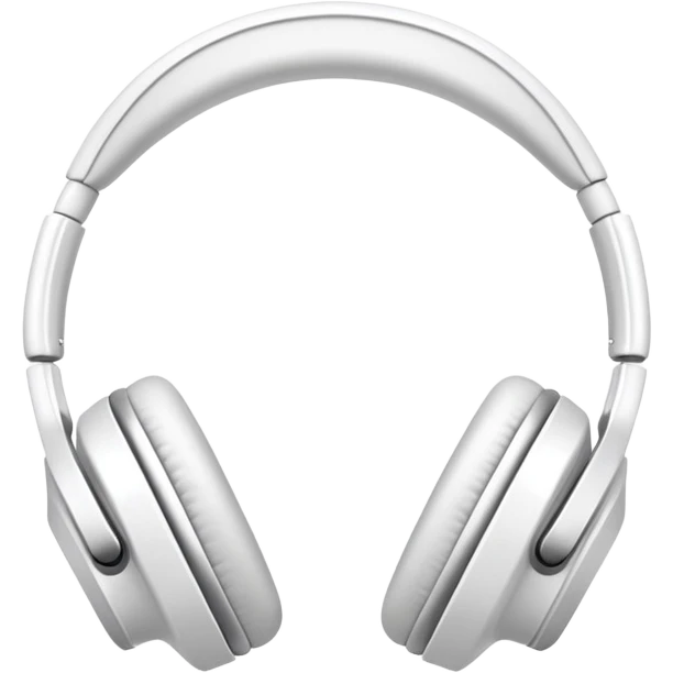 white 🎧 emoji