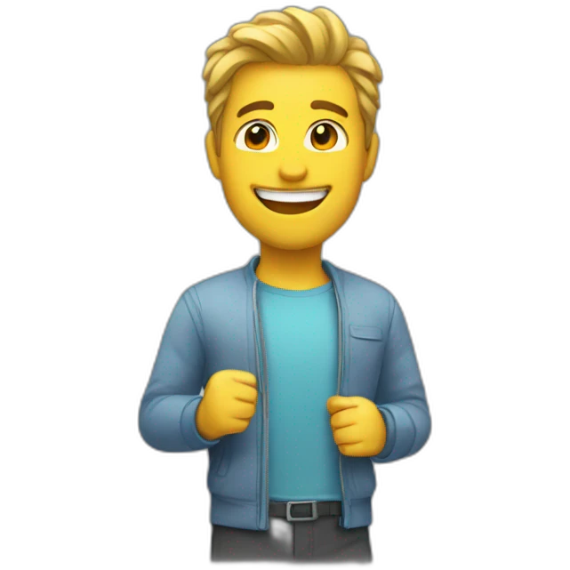 feeling good emoji