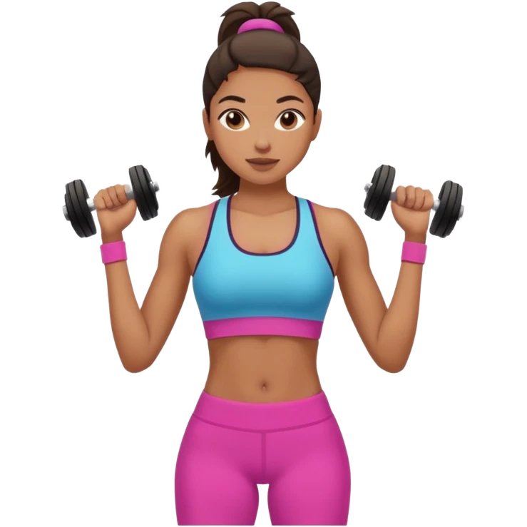 Gym girl emoji