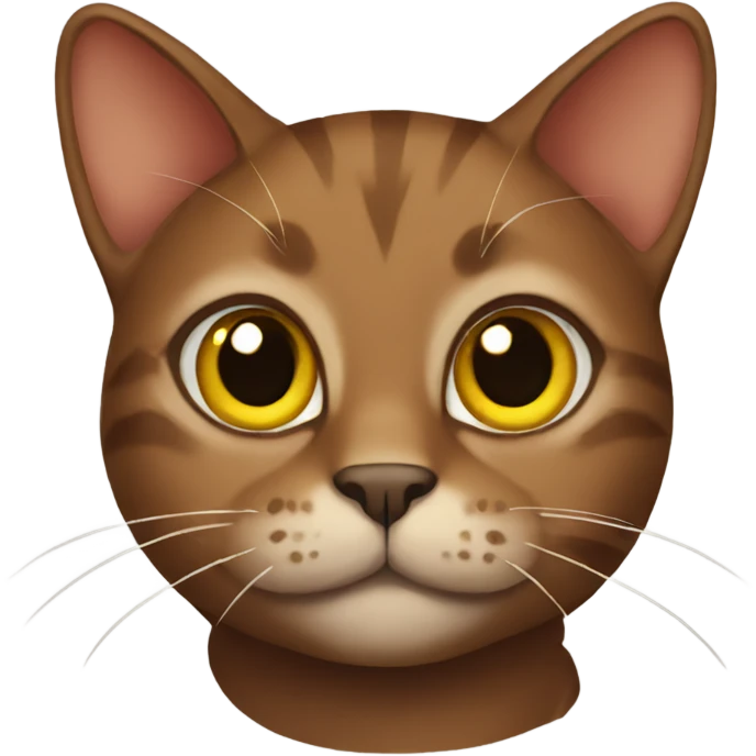 brown cat emoji