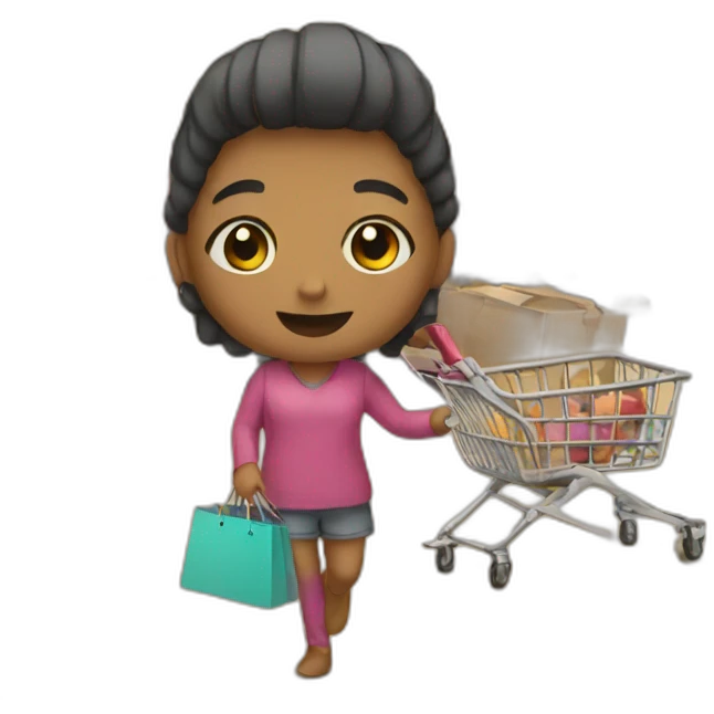 shopping emoji