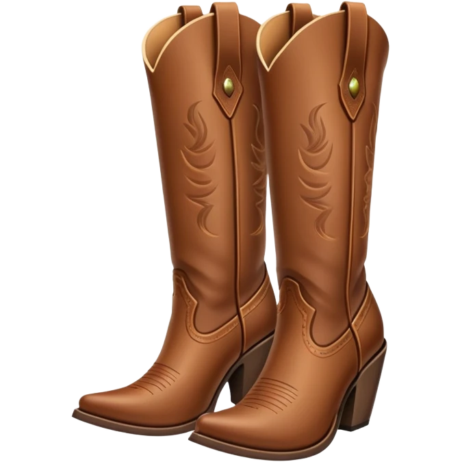 Cowgirl boots emoji