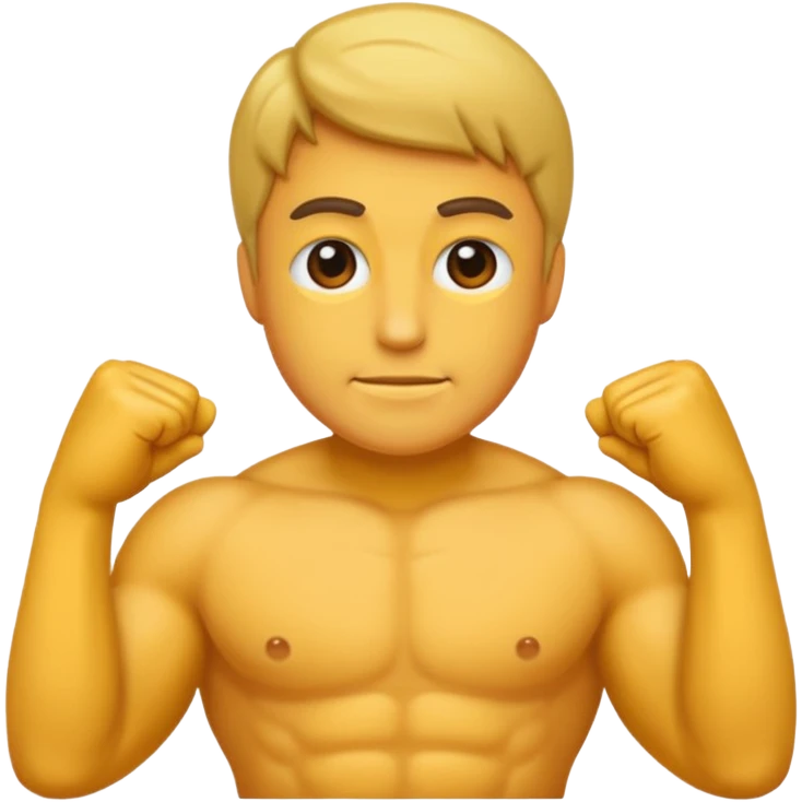 Costas musculosas emoji