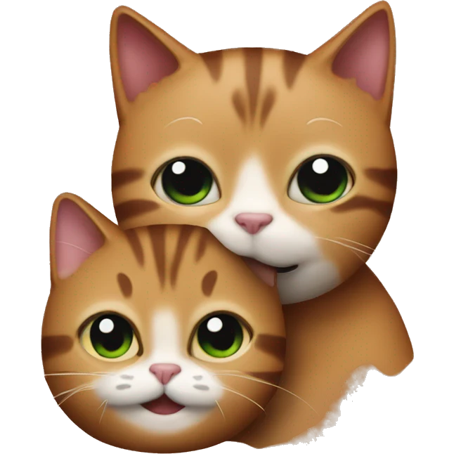 cinnamon and cat emoji